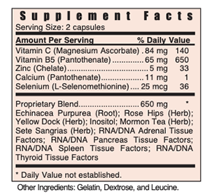 Ga Adrenal Ingredients