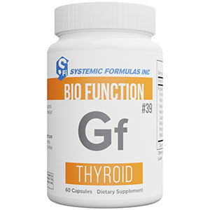 Bio Function Gf Thyroid Supplement 60 Capsules
