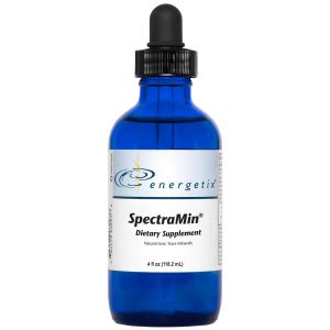SpectraMin dietary supplement bottle, 118.2 mL