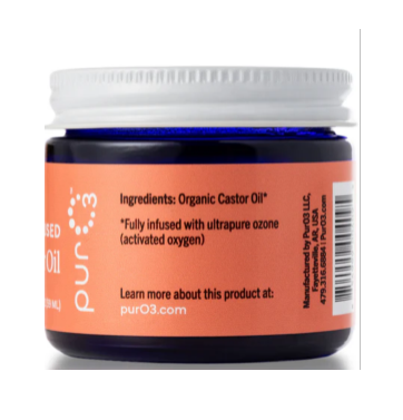 ozone infused caster oil | puro3