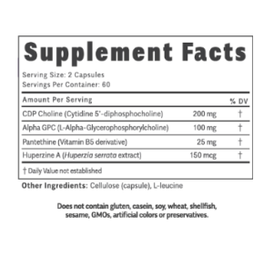 Enterotone ingredient facts enterotone | objective nutrients