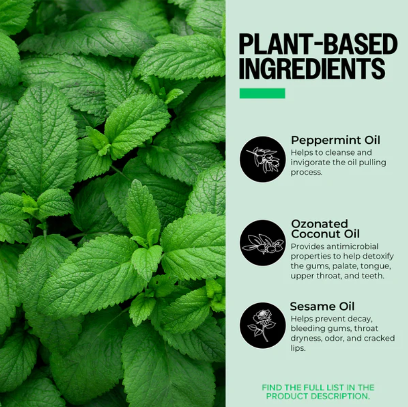ozone infused oil pulling solution | puro3