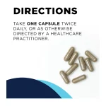Bowel Mover directions: take one capsule twice daily or as directed by a healthcare practitioner