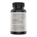 BioImmersion Energy supplement facts: 150 mg blend of 72 Mesozoic plant trace minerals with apple extract per capsule