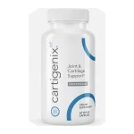 Calroy Cartigenix HP, front of bottle, 60 vegan capsules for joint and cartilage support