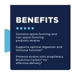 CellCore CT-Biotic benefits: spore-forming and non-spore-forming strains, digestion and immune function, BioActive Carbon delivery