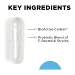 CellCore CT-Biotic key ingredients: BioActive Carbon and a probiotic blend of 11 bacterial strains