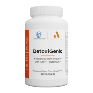 Alimentum Labs DetoxiGenic intracellular detox supplement with acetyl-glutathione, 60 capsules