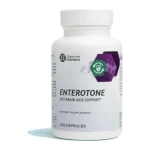 Objective Nutrients Enterotone bottle, 60 capsules with CDP-choline, Alpha-GPC, pantethine and Huperzine A
