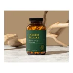 Global Healing Candida Balance bottle on a stone surface