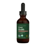 Global Healing Liver Health liquid herbal extract, 2 fl oz dropper bottle, front
