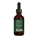 Side of the Global Healing Turmeric bottle with the supplement facts panel