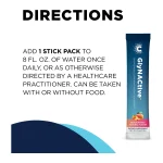 GlyNACtive directions — add one stick pack to a glass of water once daily