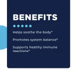 IFC benefits: helps soothe the body, promotes system balance, supports healthy immune reactions