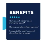 IS-BART benefits: seven herbs combined for an immunity boost, system balance and support for natural detoxification