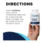 Methyl-B Complex directions — take one capsule daily, with or without food