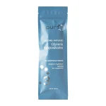PurO3 Ozone-Infused Glycerin Suppositories, resealable bag of 10 suppositories, front