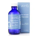 PurO3 Ozone-Infused Glycerin 59 ml blue glass bottle with its box