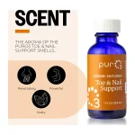 Scent of PurO3 Toe & Nail Support: penetrating, powerful and nutty