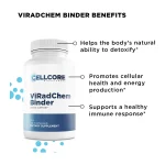 ViRadChem Binder benefits within the Step 3 kit: detox, cellular health and immune response
