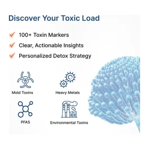 toxin-zoomer-toxic-load-overview Toxin Zoomer overview: 100+ toxin markers across mould toxins, heavy metals, PFAS and environmental toxins