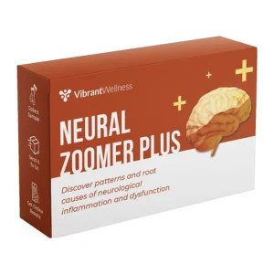Vibrant Wellness Neural Zoomer Plus test kit box for at-home brain and nerve antibody testing