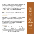 NeuroGenic label panel with directions, warnings and the vegan, gluten-free, dairy-free and non-GMO marks