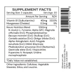 NeuroGenic supplement facts panel with the Neuro Nutrition Blend