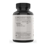 BioImmersion Organic Garlic supplement facts panel