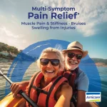Boiron Arnicare tablets for multi-symptom pain relief: muscle pain and stiffness, bruises and swelling from injuries
