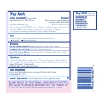 Drug Facts label for Boiron Cyclease Cramps showing Cimicifuga racemosa 6C, Colocynthis 6C and Magnesia phosphorica 6C with uses and directions