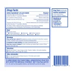 Drug Facts label for Boiron SleepCalm showing its four active ingredients, their purposes, uses and directions