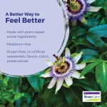 Passionflower in bloom, one of the plant-based actives in Boiron SleepCalm, which is gluten-free with no artificial sweeteners, flavours, colours or preservatives