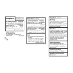 DB Pets Animal Pain and Inflammation Drug Facts label with active ingredients, uses, warnings and directions