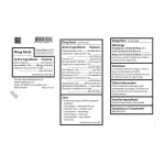 DesBio Eye Support Drug Facts label with active ingredients, uses, warnings and directions