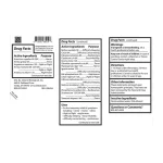 DesBio PTS/Stress Remedy Drug Facts label with active ingredients, uses, warnings and directions