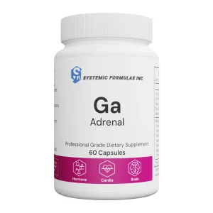 Systemic Formulas Ga Adrenal #31 bottle of 60 capsules, front label
