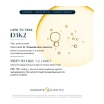 How to take Quicksilver Scientific D3K2: one pump held in the mouth 30 to 90 seconds, on an empty stomach